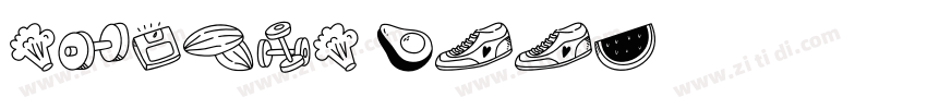Health Food字体转换 Health Food字体转换